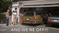 National Lampoon's Vacation Family Truck Out GIF