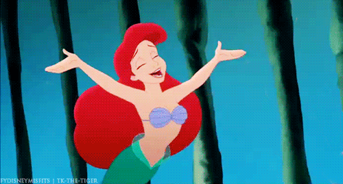 National Sisters Day Ariel's Beginning GIF