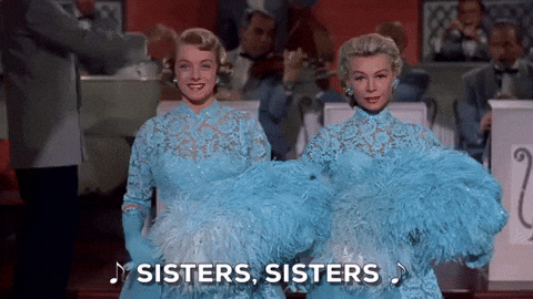 National Sisters Day Rosemary Clooney GIF