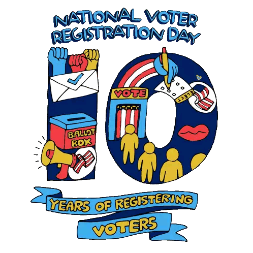 National Voter Registration Day Poster