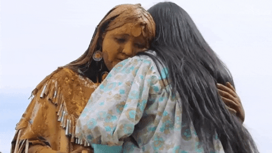 Native American Crying Woman GIF