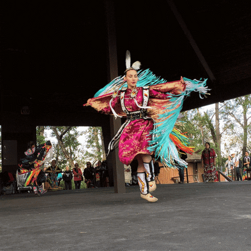 Native American Outdoor Dance GIF