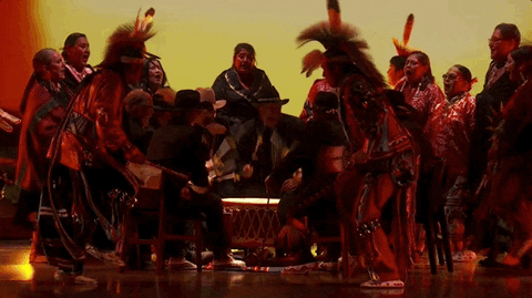Native American Rimshot GIF