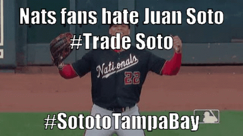 Nats Fans Hate Juan Soto #Trade Soto #SotoToTampa Bay