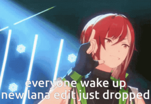 Natsume New Lana Edit Just Dropped GIF