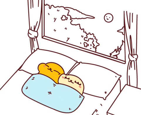 Nattan Universe Sleep Cute Couple GIF
