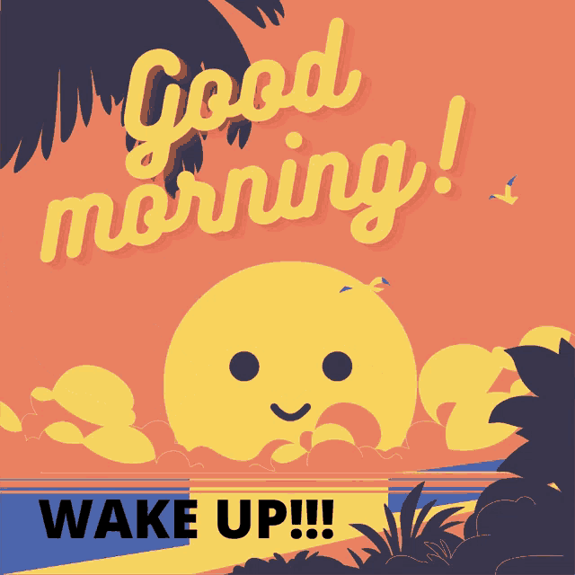 Nature Good Morning Smiley Sun GIF