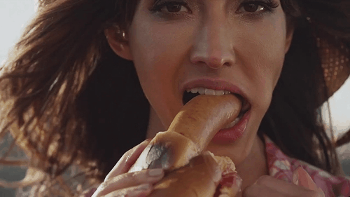 Naught Sausage Commercial No Teeth GIF