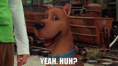 Naughty Scooby Doo Nodding GIF