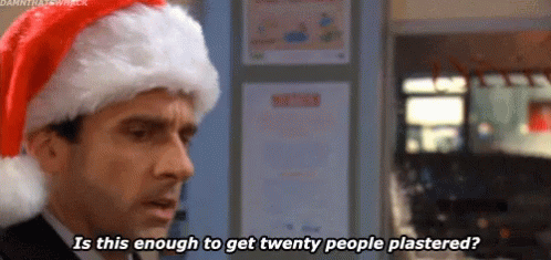 Navigate Office Christmas Party GIF