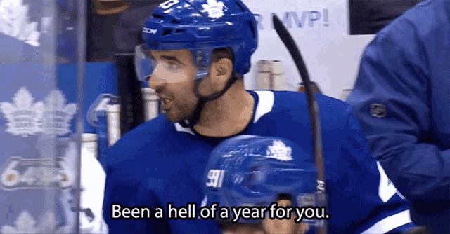 Nazem Kadri Been A Hell Of A Year For You Gif GIF