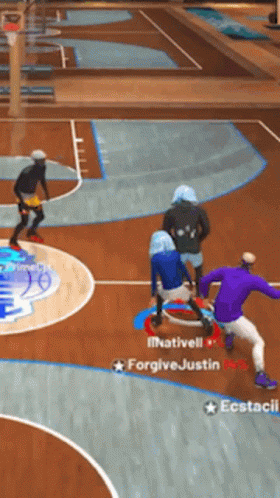 Nba 2k Intense Game GIF