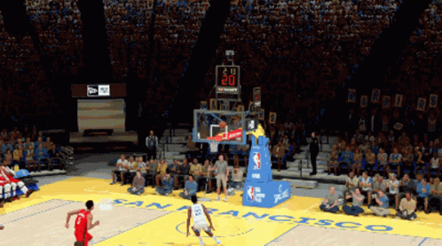 Nba 2k Jumping High For Dunk GIF