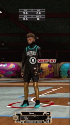 Nba 2k Player Stretching GIF