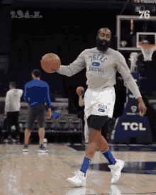 Nba Bastketball Player James Harden Practice Shoot Out GIF