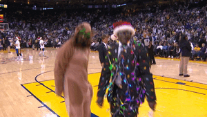Nba Dancing Reindeer Costume GIF