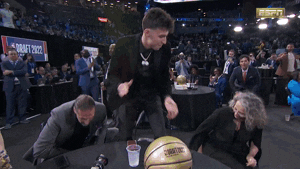 Nba Draft Chet Holmgren Applauding GIF