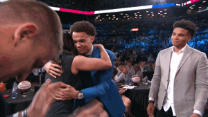 Nba Draft Jerome Robinson Hugging Family GIF