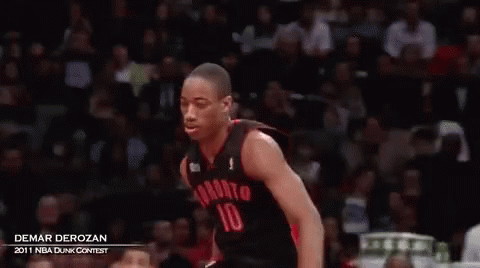 Nba Slam Dunk Contest Demar Derozan GIF