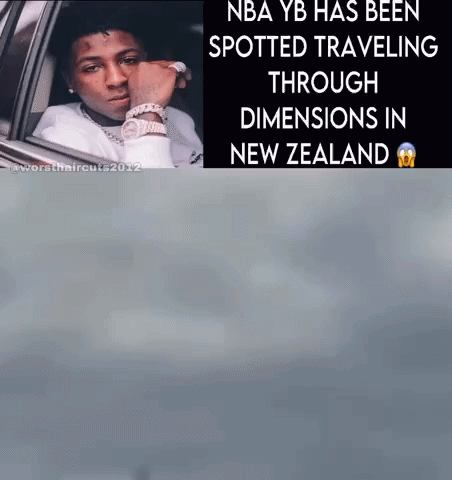 Nba Yb Has Been Spotted Traveling Through Dimensions In New Zealand .. GIF