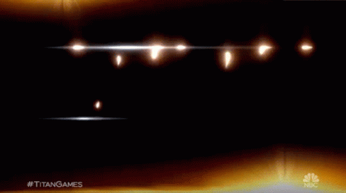 NBC Titan Games Glowing Light Ad