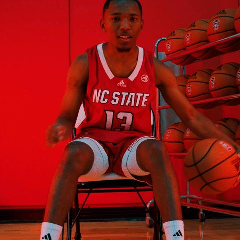 Nc State Basketball Guy Doing Ball Exhibition GIF