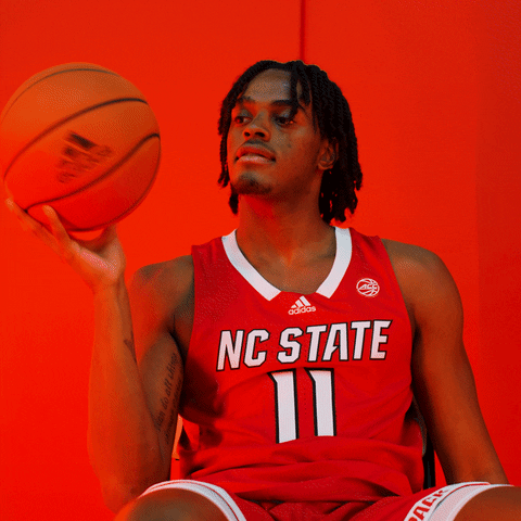 Nc State Breon Pass Spinning Ball In Fingers GIF