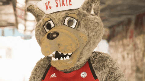 Nc State Mascot Dancing GIF