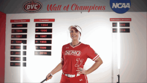 Ncaa Brittany Affolter Semo Posing GIF