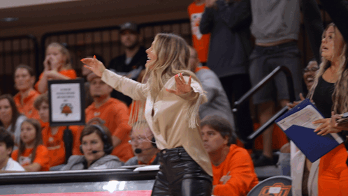 Ncaa Jacie Hoyt Priceless Reactions GIF