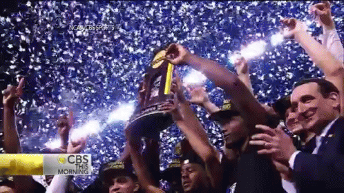 Ncaa Winning Awards Moment GIF