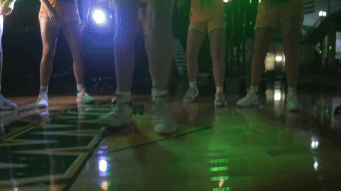 Ndsu Girls Basketball Players Dancing GIF