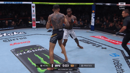 Neal Vs Prates UFC Fight Live GIF