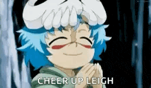 Neb Clapping Happily With Eyes Closed Child Form Gif GIF