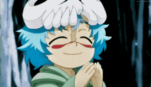 Neb Clapping Happily With Eyes Closed Child Form Gif GIF