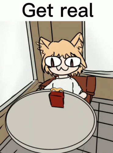 Neco Arc And A Woman Cosplaying Her GIF