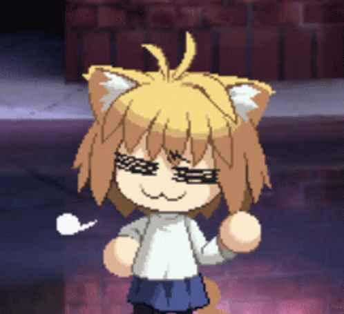 Neco Arc In Windy Weather GIF