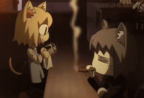 Neco Arc With Chaos GIF