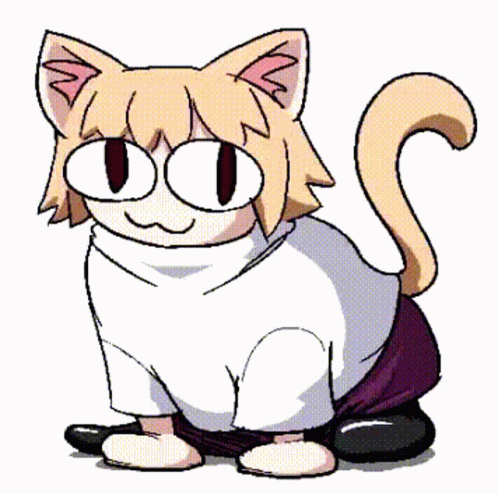 Neco Arc With Explosion GIF