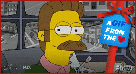 Ned Flanders A Gift From The Heart GIF