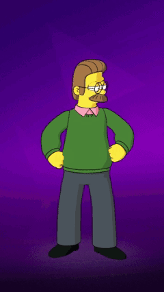Ned Flanders Dancing