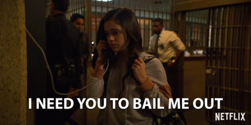 Nee You To Bail And Let Me Out GIF