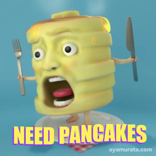 Need Pancake Screaming GIF