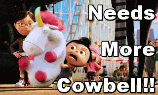 Needs More Cowbell GIF