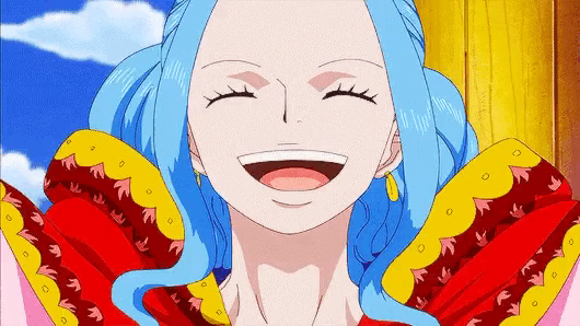 Nefertari Vivi Happy Cheer GIF