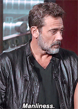 Negan Jeffrey Dean Morgan Manliness GIF