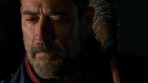Negan Regret Crossin' Me GIF