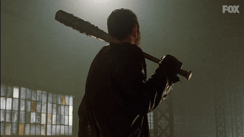 Negan Spot Light GIF