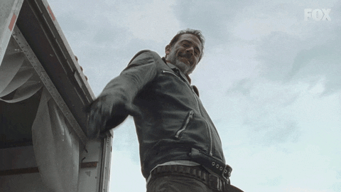 Negan Treat Our New Guest GIF