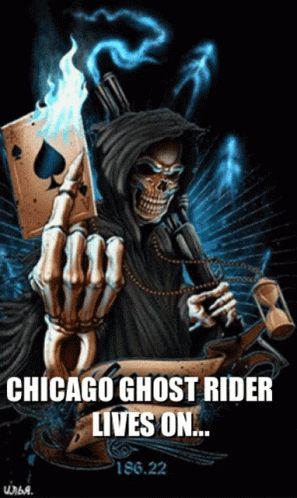 Negative Ghost Rider 297 X 498 Gif GIF